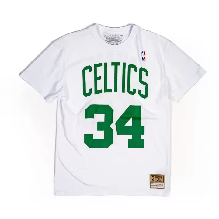 Camiseta Paul Pierce Boston Celtics Mitchell & Ness N&N blanca - 1