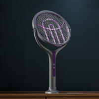 Nueva 2025 Mosquitera Eléctrica Recargable 2-en-1 2800V Con Lámpara Asesina De Mosquitos Y Bat Swatter Para El Control De Plagas - details 5