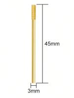 30pcs Brocas De Diamante Dorado Mini Con Caja Herramientas Rotatorios Para Taladro Eléctrico Y Dremel Herramienta De Trabajo Manual - details 2