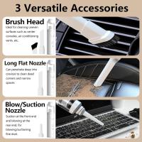Aspirador de Mano, Mini Aspirador Coche Potente Portátil Recargable, Aspiradora De Coche USB Aspiradora De Coche para Pelo De Mascotas, Coche - details 2