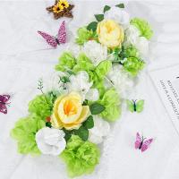 Arco De Flores Artificiales Para Boda Rosas Y Peonías De Seda Decoración De Reception/Banquet Estilo Floral Personalizable - details 20