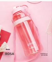 Botella Deportiva De Agua Portátil Con Pajita Gran Capacidad 0.7/1/2/3L Para Camping Picnic Escalada Deportes Al Aire Libre - details 17