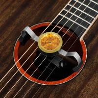 Humedad Para Guitarra Portátil Con Termómetro Accesorios De Guitarra ABS+Metal Agujero Sonoro Para Clásica/Acoustic Guitar - details 1