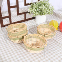 6pcs Nido De Aves De Bambú Hecho a Mano Para Periquito Canario Finca Golondrina Caja De Cría Para Pájaros Material De Bambú - details 4