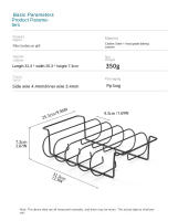Red De Asado Antiadherente Para Carne De Res Costillas Y Oveja Uso Al Aire Libre Herramientas De Barbecue Metálico Para Hornear - details 1