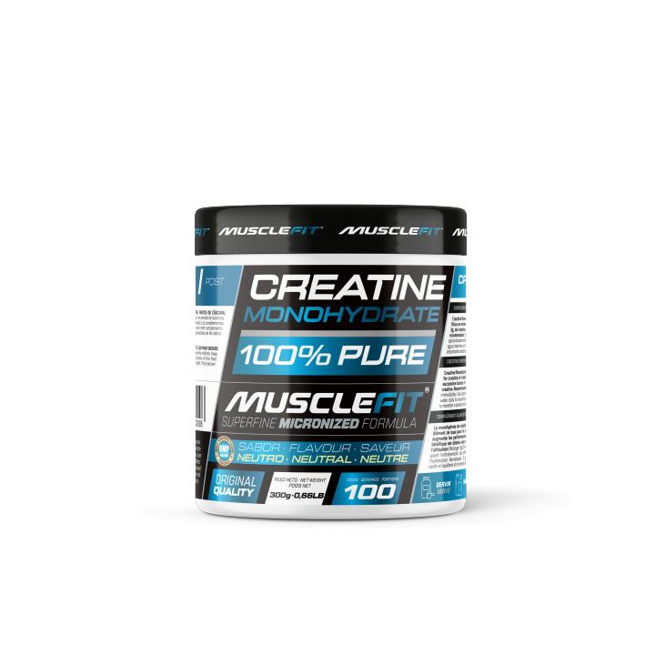 Creatina Monohidrato Micronizada 300g - MuscleFit │MUSCLECULT│Aumenta el rendimiento muscular