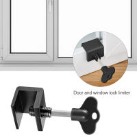Cerradura De Seguridad Para Ventanas Y Puertas Sliding De Aluminio Stops Anti-Robo Para Niños Y Bebés Instalación En Marco De Puerta Y Ventana - details 3