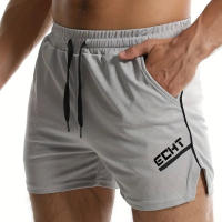 Shorts De Running Para Hombre Estilo Verano Deporte Fitness Malla Secado Rápido Transpirable Entrenamiento Pantalones De Sudor - details 16
