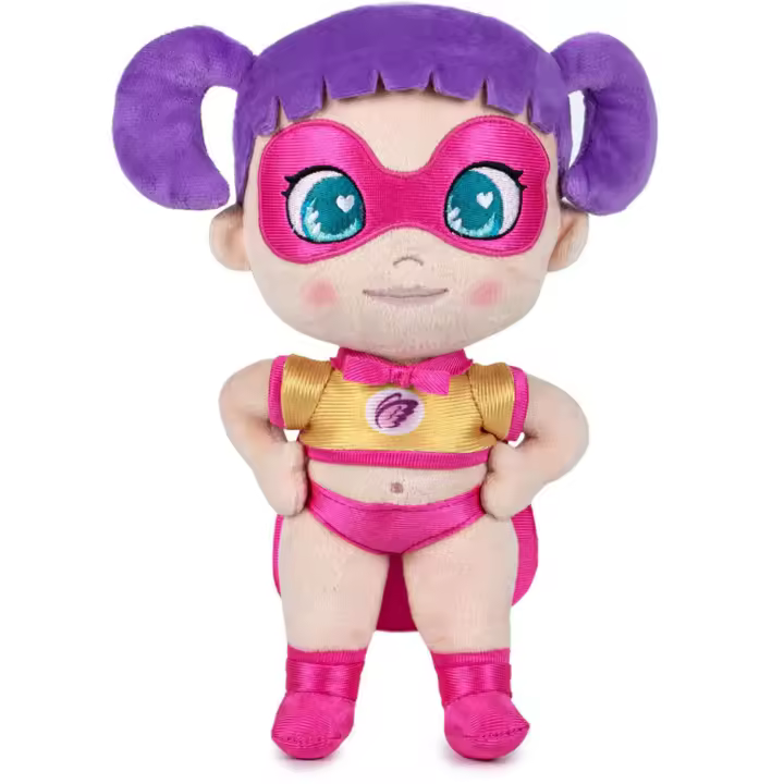 LITTLE BABIES - Peluche SISI SUPER CUTE -  Peluche de 32cm - 100% Fibra Reciclada - Hay 4 para coleccionar - PLAY BY PLAY TOYS - 1