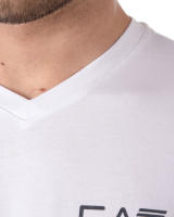 Emporio Armani EA7 Camiseta Algodón Hombre Blanco 3 ZPT53PJ03Z 1100 - details 5