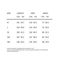 Lightweight Sweatpants for Men Casual Long Trousers with Elastic Waistband And Two Pockets Stripes Design Midweight Polyester Ankle-Length Pants - details 0
