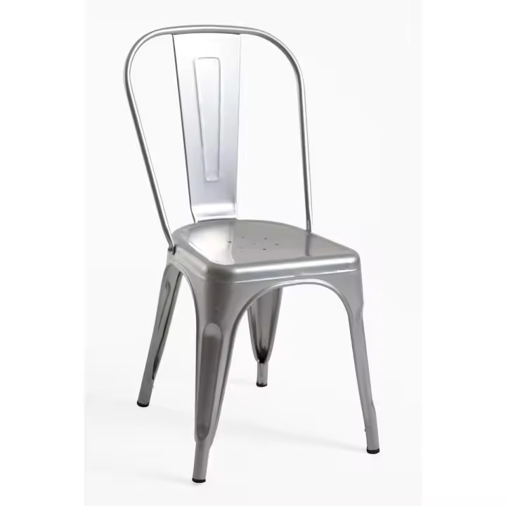 Regalos Miguel - Packs Sillas Comedor - Pack 6 Sillas Torix - Gris metalizado - 1