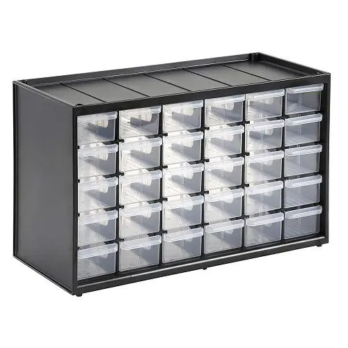 Caja de almacenamiento para piezas con 30 cajones - 1