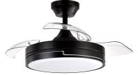 FABRILAMP - Ventilador Dc Olimpia Negro, 3000-4500-6000K, 6 Velocidades - details 1