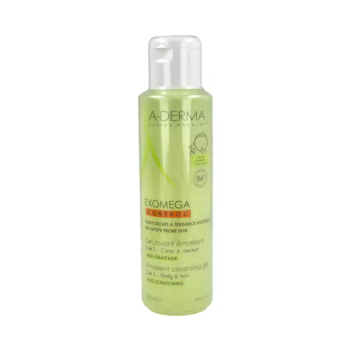ADERMA EXOMEGA CONTROL GEL 2 EN 1 CABELLO Y CUERPO 500 ML PK - 1