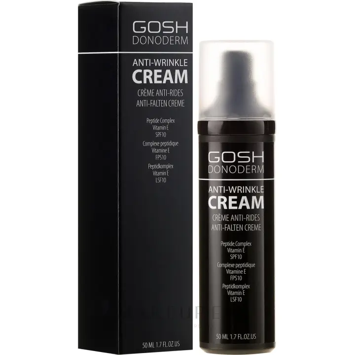 Gosh GOSH Donoderm Crema Antiarrugas 50 Ml - Cuidado de la Piel - Factor 10 - 1