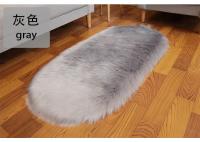 Alfombra De Falsa Piel Grande Ovalada Artificial Cuero Genuino De Oveja Pelo Largo Tapete Suave De Lana Blanca Para Dormitorio Y Sala De Estar Decoración De Hogar Lujo Alfombra Para Habitación De Niños - details 8