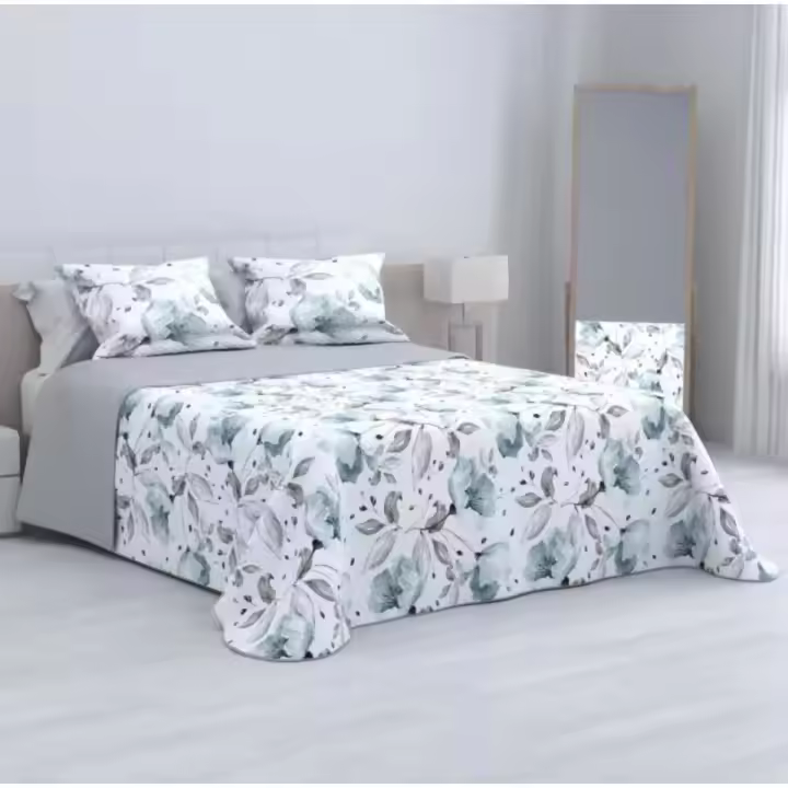 Colchas Boutí Cama 135CmX150cm180cm con 2 Fundas Almohada 50x70cm, Colcha De Verano Estampado Moderno, Cubrecama Ligera para Todas Estaciones - 1