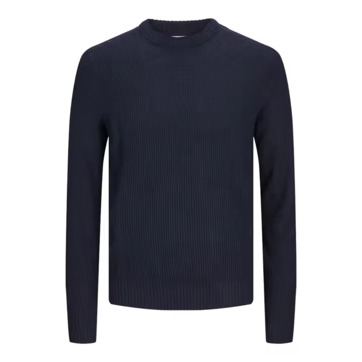 JACK & JONES Jersey de Punto Manga Larga Suéter Casual Hombre 12258569 - 1