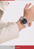 Reloj De Cuarzo Para Hombre NAVIFORCE Casual Resistente Al Agua Con Manos Luminosas Reloj De Pulsera De Acero Inoxidable Para Negocios Y Uso Diario - details 4