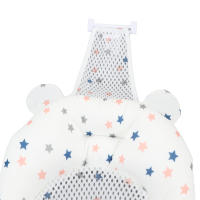 BIT Cojín de asiento de bañera para bebé, cómodo cojín de malla suave ajustable, almohada de baño de seguridad para bebé, alfombrilla de apoyo para bebé recién nacido, tipo 3 - details 2