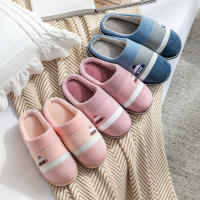 Zapatillas De Casa Para Hombres Y Mujeres Invierno Cómodas Y Transpirables Algodón Con Forro De Peluche Antideslizantes Para Interior - details 4