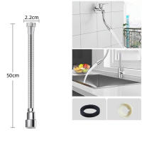 Extensor De Grifo De Cocina En Acero Inoxidable 1PCS Agarre De Agua Flexible Suministros Domésticos Tubo De Extensión Para Grifos - details 6