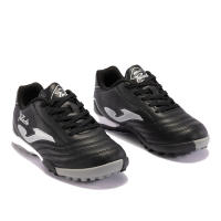 Zapatillas fútbol Joma Toledo Jr 2401 Negro Blanco Turf - details 1