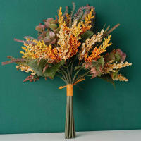 Flores De Lavanda Artificiales Nórdicas Lindas Para Decoración De Casamiento Y Hogar Alta Calidad Falso Plantón Para Mesa De Otoño - details 0
