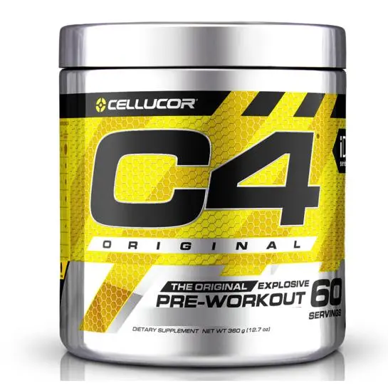 C4 ORIGINAL (390G) 60 SERVING *todos los sabores*  - Cellucor - Preentrenamiento | Fórmula completa | Aumenta el rendimiento | Energía - 1
