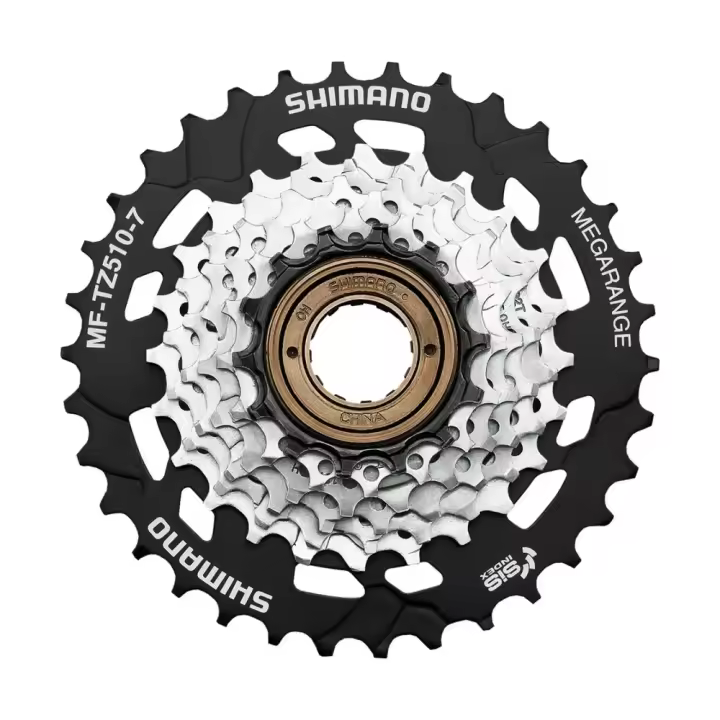 Componentes Cassettes Shimano Casete Tourney Tz510 Plateado - 1