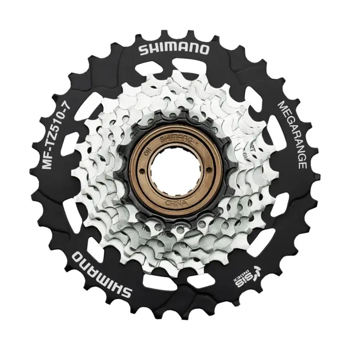 Componentes Cassettes Shimano Casete Tourney Tz510 Plateado - 1