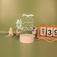 Luz De Noche Única Para Regalo De Cumpleaños Para Hija Regalo De Graduación De Navidad Regalo De Madre Fruta Luz De Noche Personalizada - details 3
