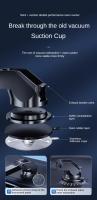 Soporte De Teléfono Móvil Para Coche Universal Adhesivo En Ventosa Clip Para iPhone Xiaomi Huawei Samsung Accesorios De Coche Negro - details 3