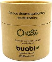 Buabi. Discos desmaquillantes reutilizables ecológicos. Grandes suaves y lavables - details 1