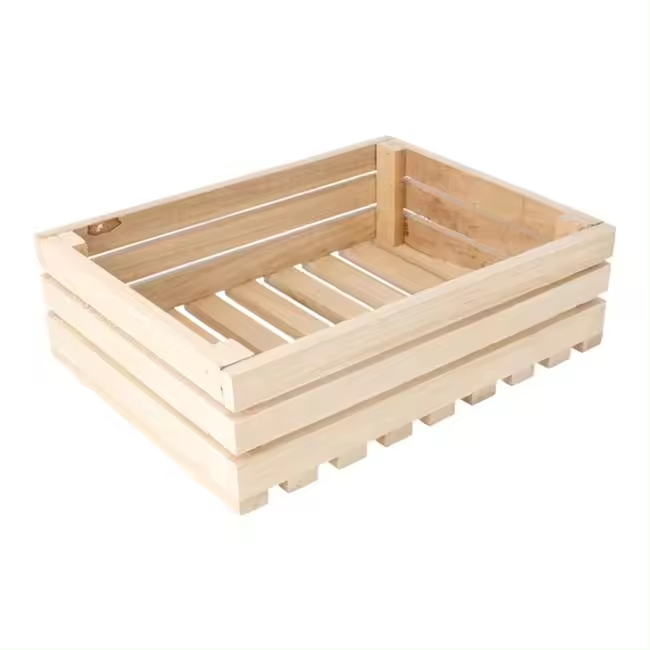 MONOUSO | Caja para Presentación de Madera 20,3x15,2x6cm (1 Ud) - 1