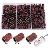 Juego De 210 Piezas De Anillas De Pulido Para Máquina De Manicura Eléctrica 180/120/80 Grit Brocas De Uñas Para Pedicura Herramienta De Pulido De Uñas - details 0