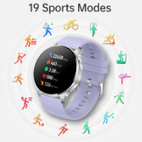 Reloj Inteligente Mujer 2025, 1.32" Smartwatch con Llamadas Bluetooth, 120+ Deportivos Smart Watch con Frecuencia Cardíaca/SpO2/Sueño/Podómetro/IP68 Pulsera Actividad para Android iOS,Plata - details 2