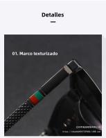 Gafas De Sol Polarizadas Para Hombres Lentes De Material TAC Marco De TR-90 Estilo Rectangular Accesorio De Gafas De Moda - details 4