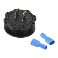 Mini Voltímetro Digital DC 12V-24V Con Pantalla LED Para Coche Auto Motocicleta Barco ATV Camión Accesorios De Refit Impermeable - details 1