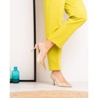 Zapatos mules mujer KTEY 282 2269 SALON DESTALONADO GOLD 31128 24V - details 0