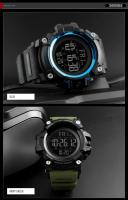 Reloj Deportivo SKMEI 1384 Para Hombre Con Cronógrafo Y Contador Regresivo Resistente Al Choque Pantalla Digital Suave De PU Apta Para Natación 5Bar - details 10