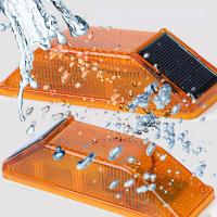 2pcs Lámpara LED De Advertencia Solar Con Control De Chip Luz De Seguridad Para Conducción Nocturna Luz De Caution Del Tráfico - details 0