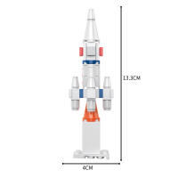 COGO DIY Bloques De Construcción Espacial Para Rocket Kit De Centro De Lanzamiento De 379 Piezas Juguetes Para Niños En Navidad - details 43