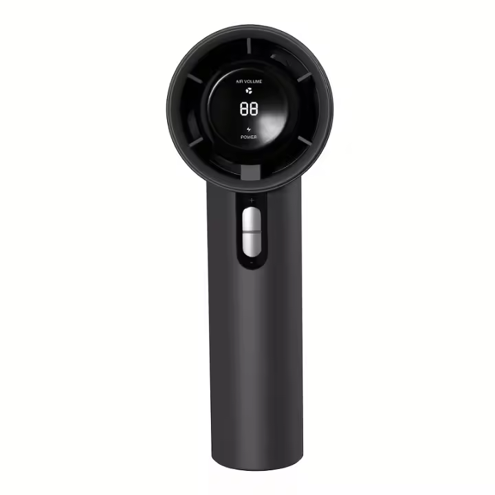 3000mAh de gran capacidad portátil pequeño ventilador de mano al aire libre, adecuado para el hogar, oficina, viaje al aire libre mini ventilador pequeño ventilador de mano de alta velocidad - 1