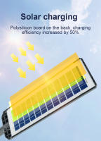 Lámpara Solar Exterior 350000LM Con Sensor De Movimiento Y Control Remoto Impermeable Para Calle Puerta Jardín Luz De Noche - details 2