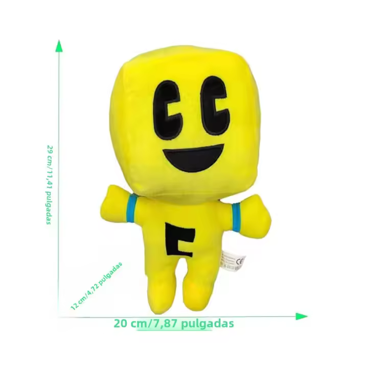 Muñeco De Peluche Minecraft Craftee Juguete De Animación Cartoon Simulación Modelo De Animal Cómodo Personaje Kawaii Para Niños Regalo De Cumpleaños - 1