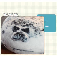 Peluche De Seal De 3D Angry Blob Cojín De Descanso Para Bebés Juguete De Lobo Marino Suave Relleno De Algodón PP Regalos Para Niñas Y Niños - details 7