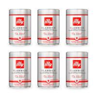 Pack 6 x Illy Café en Granos Tostado Classico 250 gr 100% arábico - details 0