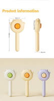 Cepillo Mágico Para Gatos Con Botón De Limpieza Fácil Portátil Y Reutilizable Multiusos Para Pelaje De Gato Cepillo De Belleza Para Mascotas - details 7